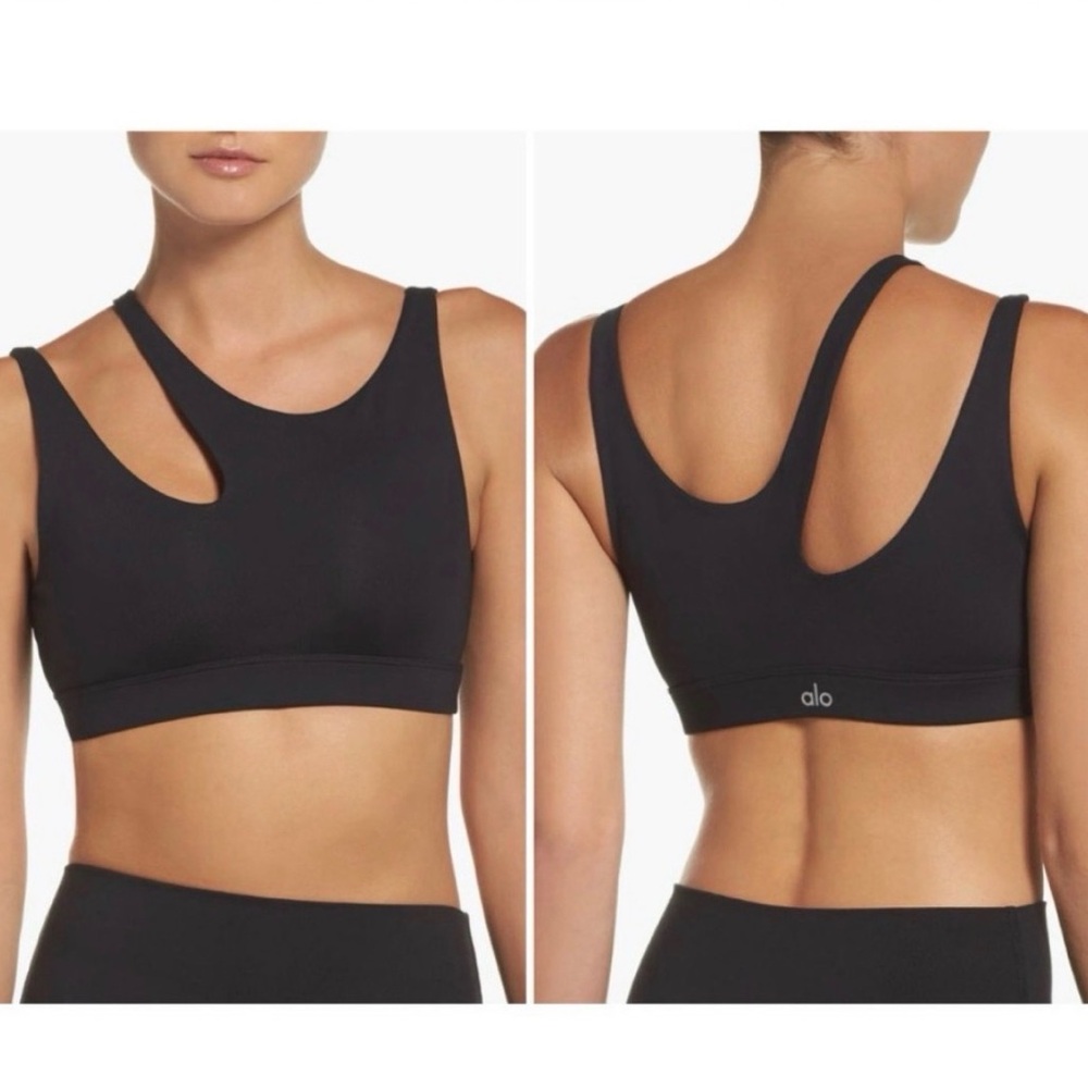 Alo Yoga Peak Asymmetrical Sports Bra